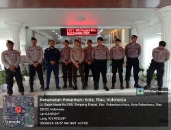 Sub Satgas Pam Objek Kegiatan OMP LK – 2024 Rutin Berpatroli Ke KPU dan Bawaslu Riau
