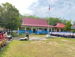 Sat Binmas Polres Kuansing Gelar Sosialisasi Ideologi Wawasan Kebangsaan di SMA N 2 Teluk Kuantan