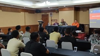 OMP LK 2024, Ditresnarkoba Polda Riau Sambang Furaya Hotel Sampaikan Pesan Kamtibmas