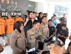 Polisi Ringkus 4 Perampok Sadis, 1 Korban Tewas dan 3 Luka Berat