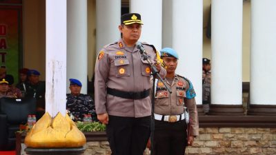 Polres Dumai Gelar Apel Kesiapsiagaan Pengamanan Pilkada Serentak Tahun 2024