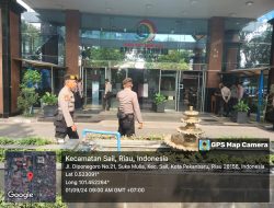Subsatgas Pam Objek Kegiatan Lakukan Pengamanan di Area RSUD Arifin Achmad