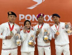 Brimob Raih Medali Perunggu Cabor Muaythai PON XXI Aceh-Sumut