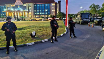Subsatgas Aksi Khusus OMP-LK 2024 Laksanakan Pengamanan Do’a Bersama