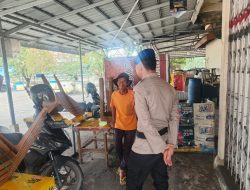 Sambangi Masyarakat, Subsatgas Polairud Polda Riau Berkomitmen Jaga Keamanan dan Stabilitas Perairan Sungai Siak Jelang Pilkada 2024