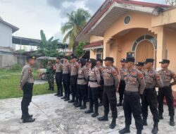 Amankan Kampanye Cawako/Cawawako, 180 Personel Subsatgas PAM Diterjunkan