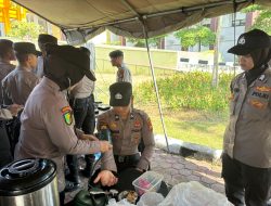 Subsatgas Dokkes OMP LK-2024 Melaksanakan Patroli dan Pelayanan Kesehatan Terhadap Cagub/Wacagub