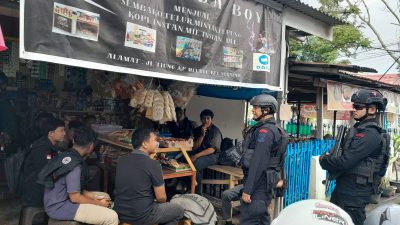 Satgas Tindak Subsatgas Aksi Khusus Patroli Dialogis Colling System Pilkada 2024