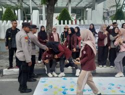 Satgas Preemtif Subsatgas Binmas OMP LK-2024, Sosialisasi dan Edukasi Pilkada Damai di Area CFD