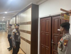 Personel Subsatgas PAM OMP LK-2024 Siaga di Kantor Penyelenggara Pilkada