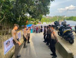 180 Personel Subsatgas PAM Objek Kegiatan Dikerahkan Dalam Pengamanan Kampanye 