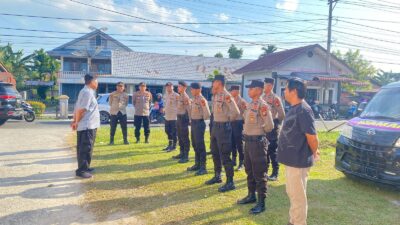 Antisipasi Gangguan Kamtibmas, Subsatgas PAM Patroli dan Pengamanan di Lokasi Kampanye