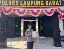 Tangkap Pelaku Curanmor Saat Lepas Dinas, Personel Polda Lampung Dapat Hadiah Sekolah Inspektur Polisi dari Kapolri