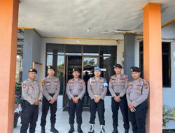 Intensifkan Pengamanan, Puluhan Personel Subsatgas PAM Siaga 24 Jam di Kantor Penyelenggara Pilkada