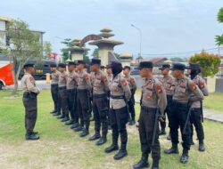 Subsatgas PAM Objek Kegiatan Lakukan Pengamanan Kampanye, Kasubsatgas PAM Objek Kegiatan: Kondusifitas Keamanan Prioritas Kita 