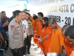 Dukung Asta Cita Presiden RI, Kapolda Riau Ringkus 270 Tersangka Narkoba dalam Sebulan