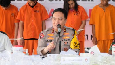 Dalam Sebulan Terakhir, Polda Riau Ungkap 171 Kasus Narkoba dan Ringkus 270 Tersangka Jaringan Internasional