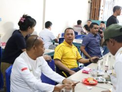 Dalam Rangka Cooling System Pilkada Damai 2024, Polres Kuansing Gelar Jumat Curhat Bersama SPSI Niba Kuansing 
