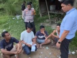Kasat Narkoba Polres Kampar Razia di Desa Sipungguk, 4 Warga Positif Gunakan Narkoba