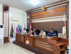 Kapolres Kuansing Hadiri Rapat Kerja Persiapan Distribusi Logistik dan Pengamanan Pilkada 2024