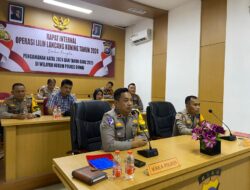 Pastikan Kesiapan Ops Lilin LK 2024, Polres Dumai Gelar Rapat Internal