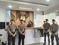 Cegah Gangguan Kamtibmas, Subsatgas PAM Objek Kegiatan Melakukan Patroli dan Monitoring