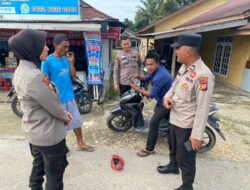 Dalam Rangka Operasi Lilin LK 2024, Cooling System Subsatgas Binmas Polres Kuansing 