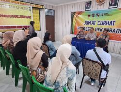 Dengar Aspirasi Warga Demi Harkamtibmas Kondusif, Polsek Lima Puluh Gelar Jumat Curhat 