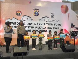 Polda Riau Gelar Perlombaan Mewarnai Tingkat TK, Berikut Nama-Nama Pemenang Lomba