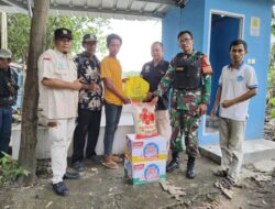 Di Dampingi Babinsa Warga Bantarsari Terdampak Puting Beliung, Bantuan Mulai Berdatangan