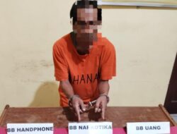 Amankan 3 Paket Siap Edar, Polisi Ciduk Pengedar Sabu di Kampar Kiri Hilir