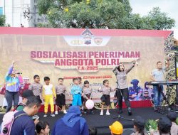 Sosialisasi Rekrutmen Terpadu Polri di CFD Semarang: Masuk Polisi Gratis!