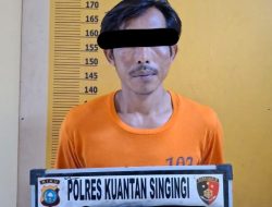 Tim Mata Elang Satresnarkoba Polres Kuansing Tangkap Pengedar Narkoba di Singingi Hilir