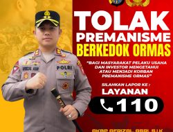Kapolres Pelalawan Tegas Tolak Premanisme Berkedok Ormas