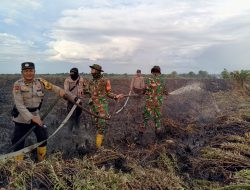 Diduga Bakar Lahan, Petani di Rantau Panjang Kiri Diamankan Polres Rohil