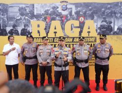 Polda Riau Launcing Program Tim Raga, Anti Geng dan Anarkisme