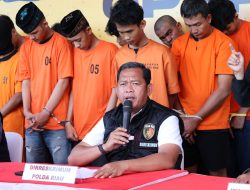 Polda Riau Tangkap 169 Pelaku Premanisme, Tidak Beri Ruang Aksi Kekerasan