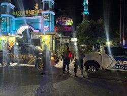 Polres Kuantan Singingi Laksanakan Patroli Blue Light, Ciptakan Situasi Aman dan Kondusif di Taluk Kuantan
