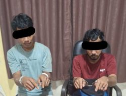 Tim Mata Elang Satresnarkoba Polres Kuansing Bekuk Dua Pengedar Narkoba di Desa Sungai Kuning