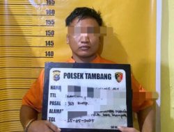 Polsek Tambang Tangkap Pelaku Curanmor di Hotel Sabrina Panam