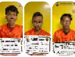 Ungkap Tindak Pidana Pencurian, 3 Pelaku Diamankan Satreskrim Polres Dumai
