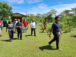 Kapolres Kampar Dampingi Wakapolda Riau Tinjau Lokasi Upacara Hari Lingkungan Hidup Sedunia