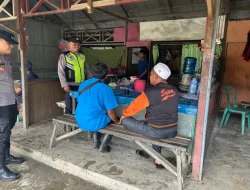 Patroli Humanis Polsek Anggana, Bangun Kepercayaan Publik dan Cegah Gangguan Kamtibmas