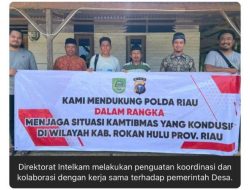 Dit Intelkam Polda Riau Gelar Sosialisasi Kamtibmas