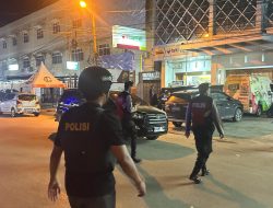 Jaga Situasi Aman dan Kondusif, Tim RAGA Polres Kuansing Gelar Patroli Malam