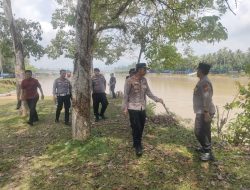 Kapolres Kuansing Memastikan Kesiapan Akhir Lokasi Pacu Jalur Rayon III di Tepian Rajo, Desa Pauh Angit