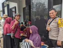 Polsek Kota Bangun Sambangi Warga Lewat Patroli Humanis, Ajak Bersama Jaga Lingkungan dan Keamanan