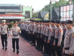 Polres Kutai Kartanegara Gelar Apel Operasi Patuh Mahakam 2025: Wujudkan Tertib Berlalu Lintas Demi Indonesia Emas