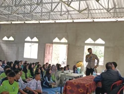 Polsek Muara Muntai Gelar Sosialisasi Bahaya NAPZA bagi Siswa SMA Negeri 2