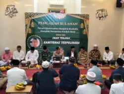 Kapolsek Ciputat Timur Hadiri Pengajian Bulanan Forum Silaturahmi Masjid dan Musholla An-Nur